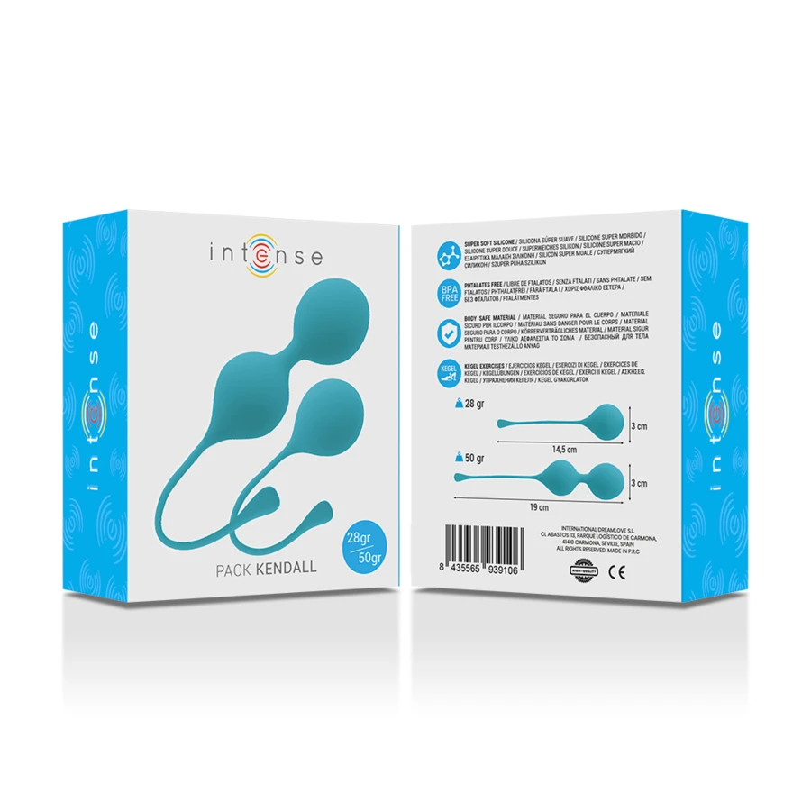 INTENSE - PACK PALLE KEGEL KENDALL BLU